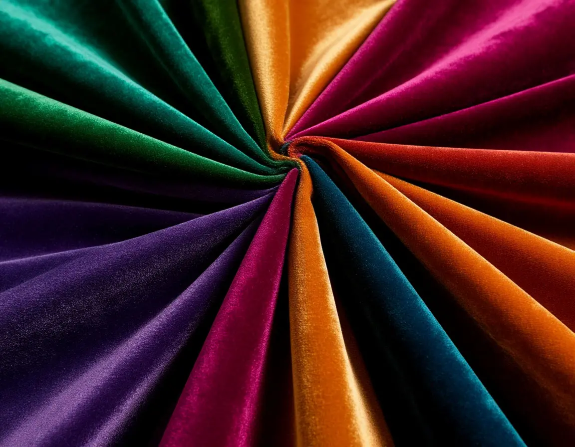 Upholstery velvet fabric