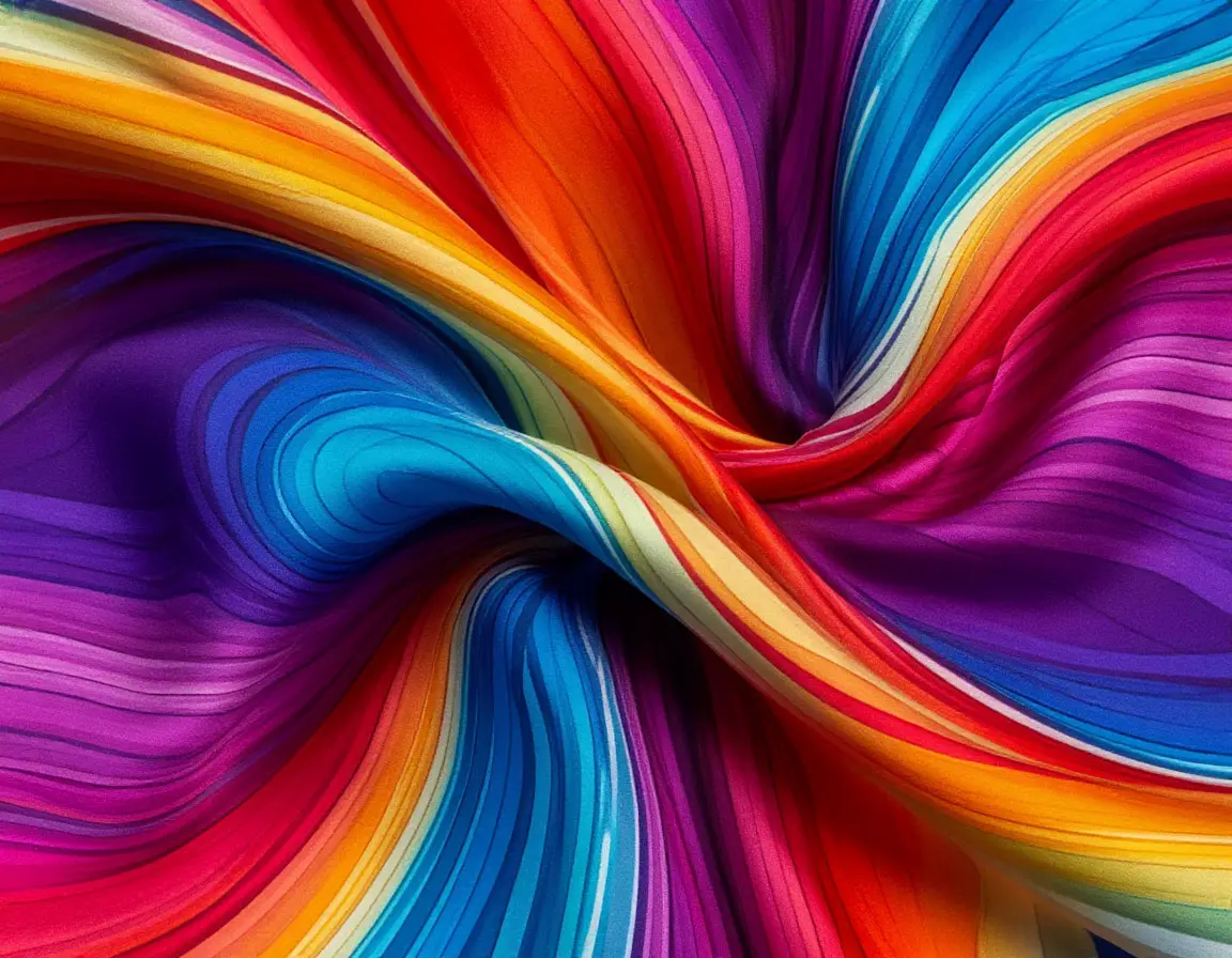 Abstract printed fabric