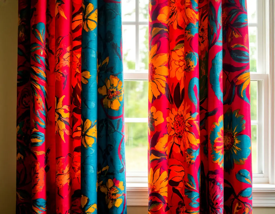 Curtain print